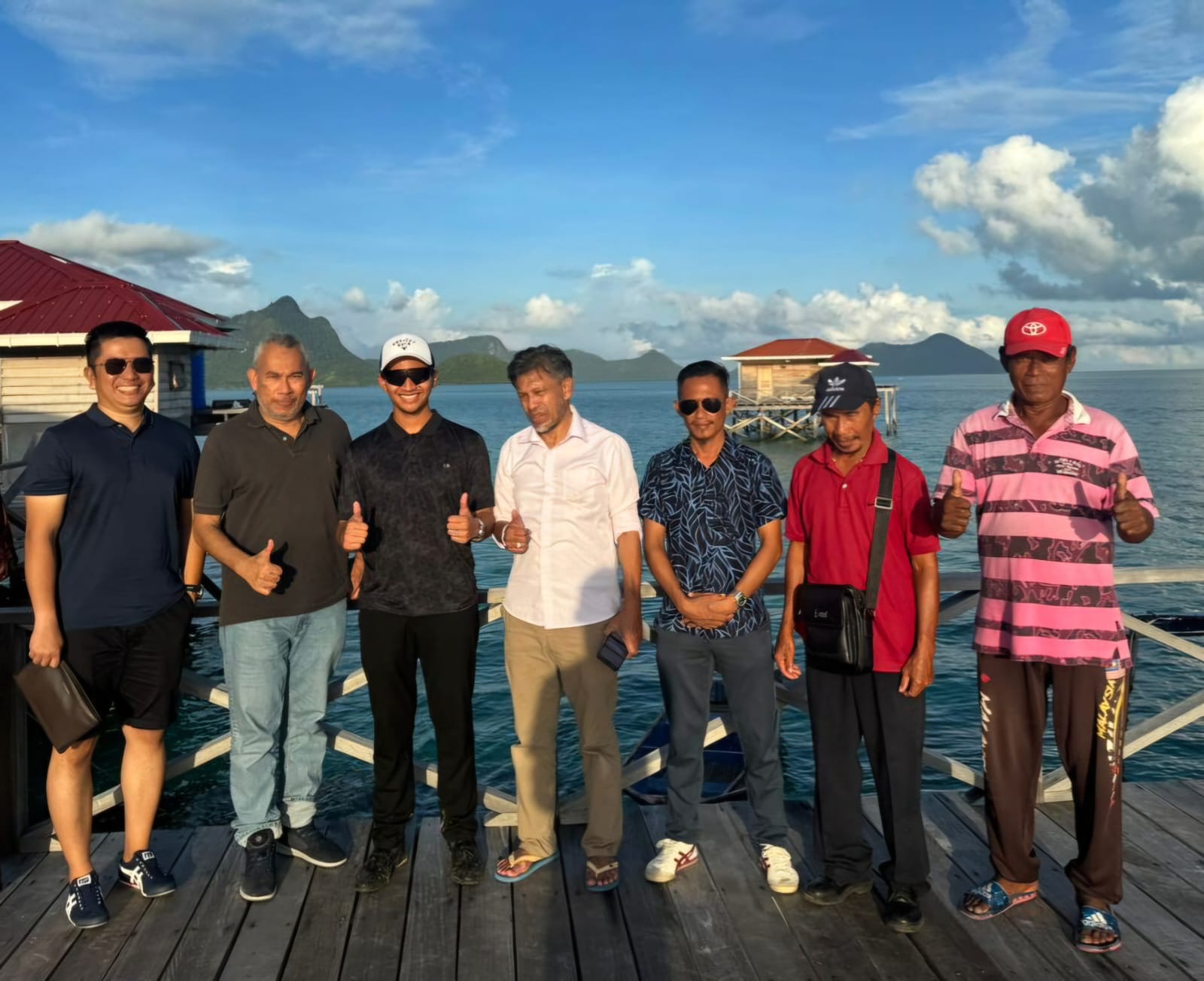 DOK MPHPI KALTARA KUNJUNGAN DI SABAH: Pemerintah sabah ingin kembali kembangkan dan menghidupkan budidaya rumput laut.
