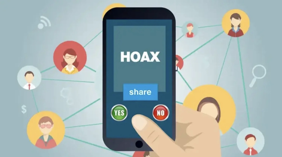 Ilustrasi hoax. (via: istimewa)