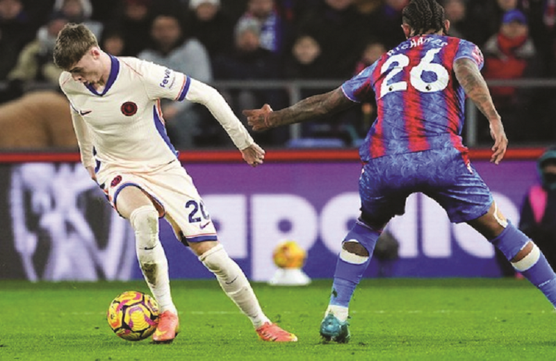 INT DITAHAN IMBANG: Chelsea gagal menang lagi, usai ditahan imbang Crystal Palace 1-1.