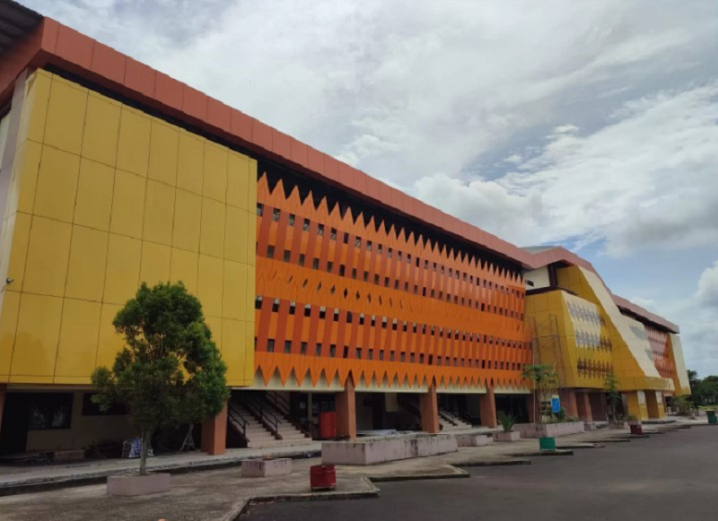 NAJIB/KP PINDAH KE GOR: Disporapar Paser pada 2025 ini akan pindah kantor ke GOR Sadurengas.