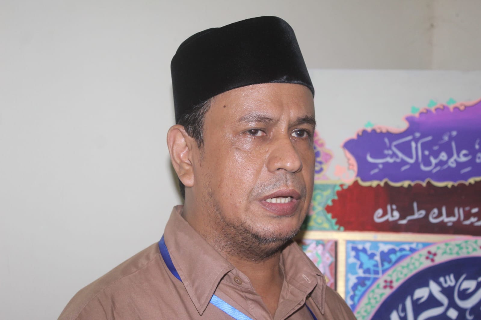 AGUS DIAN ZAKARIA/RADAR TARAKAN Kasi Penyelenggaraan Haji dan Umrah Kemenag Tarakan, Muhammad Aslam