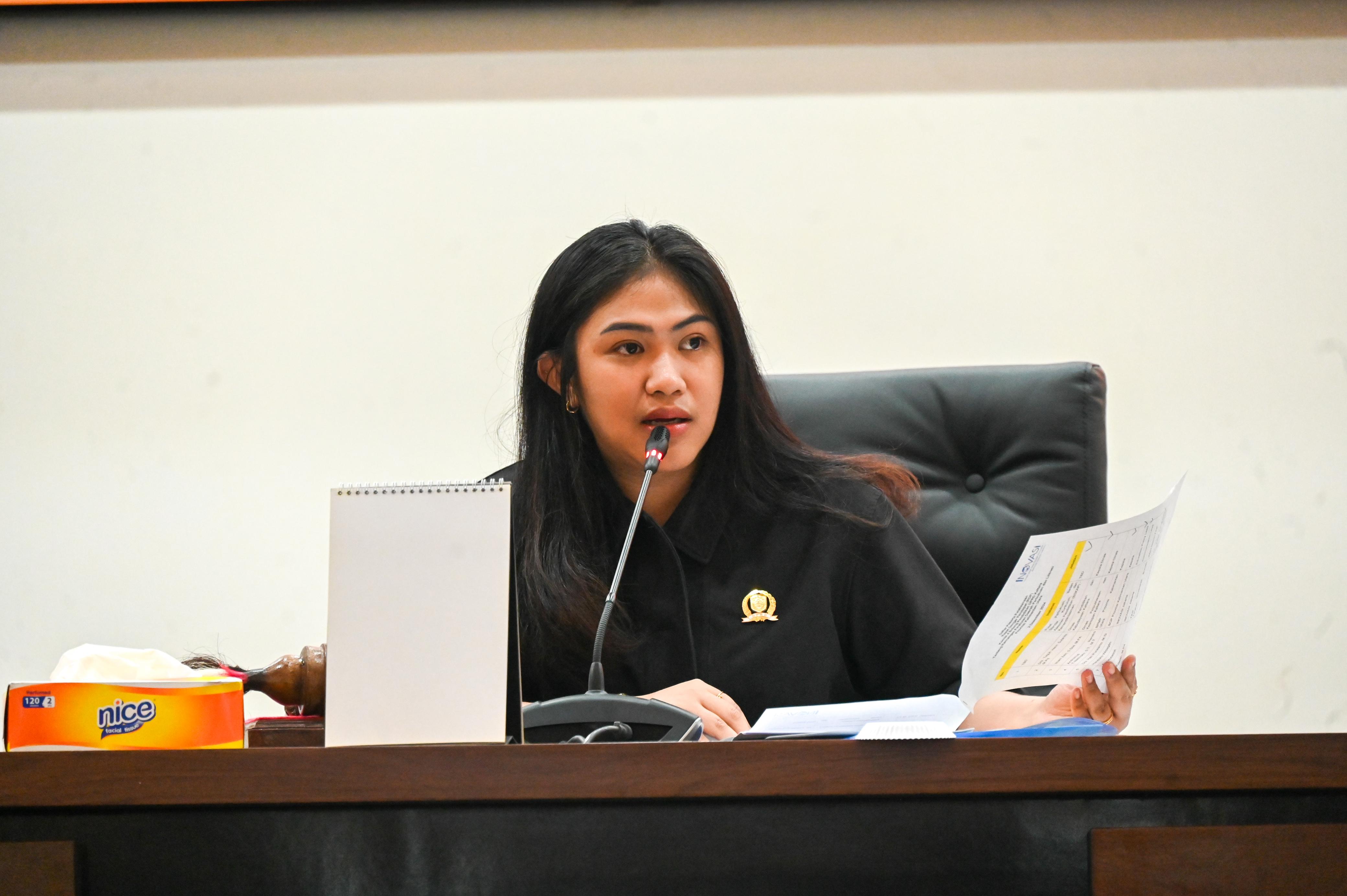 Ketua Komisi IV DPRD Kaltara - Tamara Moriska. FOTO: ISTIMEWA