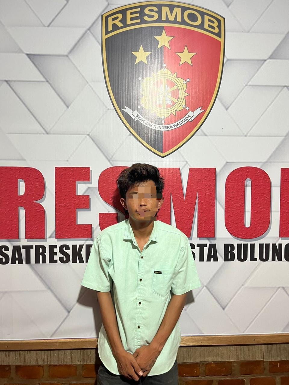 DIBEKUK : Pelaku pencurian dibekuk Tim Resmob Satreskrim Polresta Bulungan.