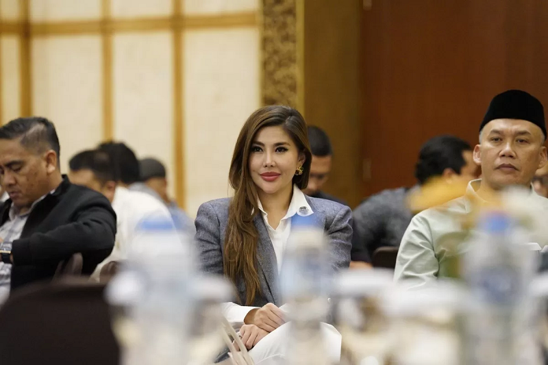 TOLERANSI: Politikus PDI Perjuangan sekaligus Anggota DPRD Kabupaten Bandung, Angie Natesha Goenadi.