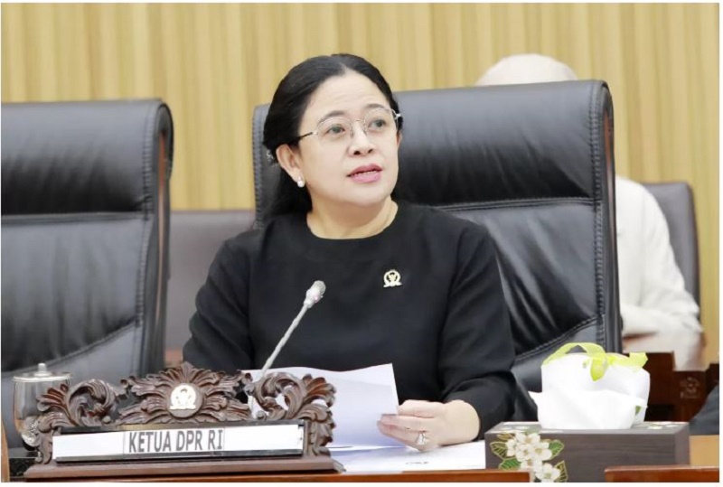 APRESIASI: Ketua DPR Puan Maharani apresiasi tingginya tingkat kepuasan publik terhadap kinerja pemerintahan Presiden RI Prabowo Subianto. (Dery Ridwansah/ JawaPos.com)