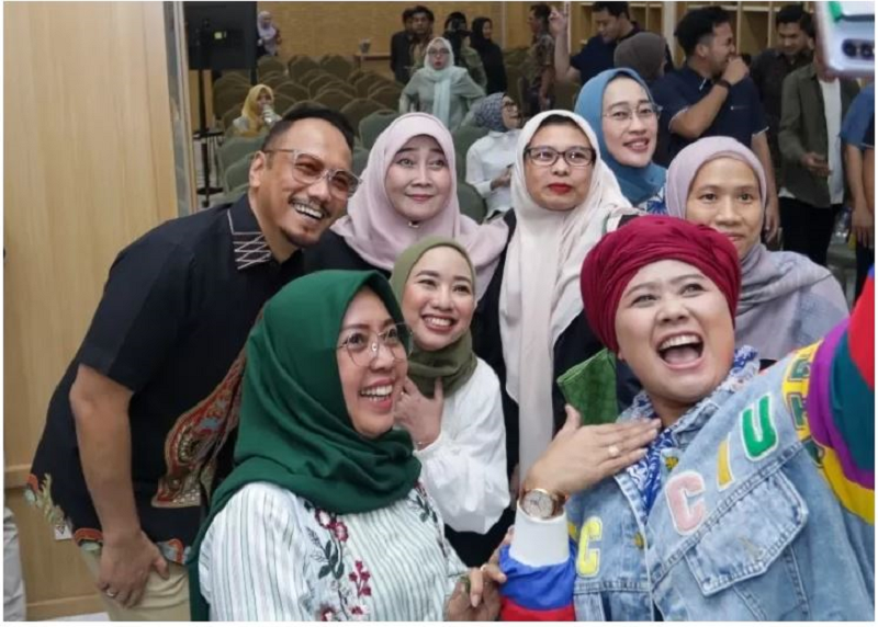 PEMBICARA: Ipang Wahid usai menjadi pembicara di Kantor DPP PKB, Jalan Raden Saleh, Jakarta Pusat. (Istimewa)
