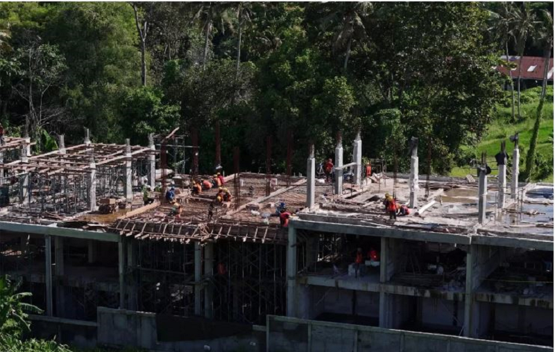 BANGKIT: Tren penjualan properti ramah lingkungan jadi incaran konsumen. Tampak pengembangan proyek&nbsp; Ecoverse di Bali. (Istimewa)