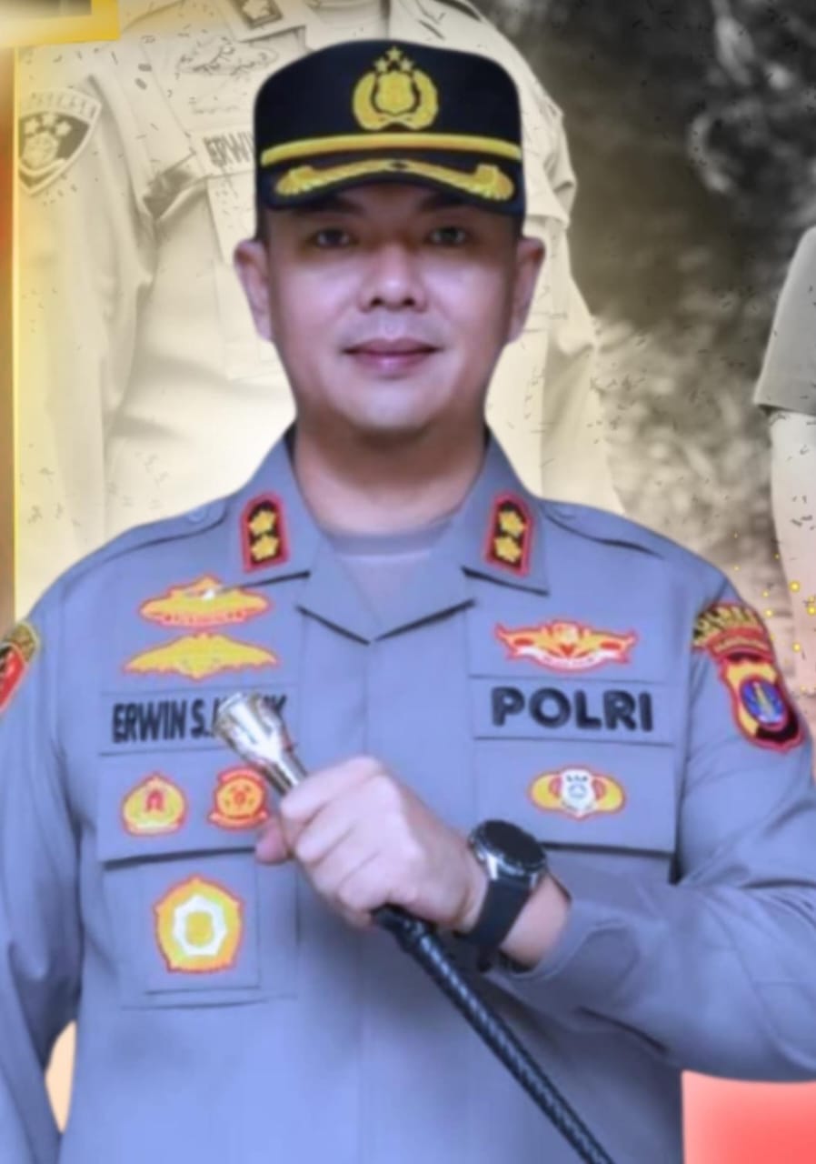 Kapolres Tana Tidung AKBP Erwin Syahputra Manik