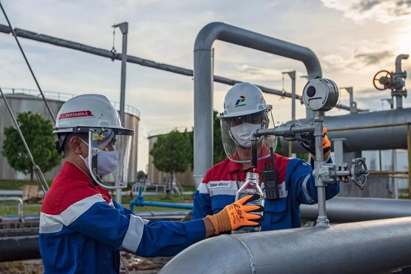 RAMAH LINGKUNGAN: Salah satu BBM ramah lingkungan yang diproduksi di kilang PT Kilang Pertamina Internasional (KPI), yakni Marine Fuel Oil Low Sulphur (MFO LS). (KPI)