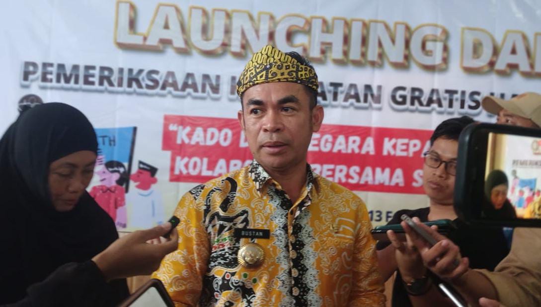 AGUS DIAN ZAKARIA/RADAR TARAKAN PJ Wali Kota Tarakan Dr Bustan