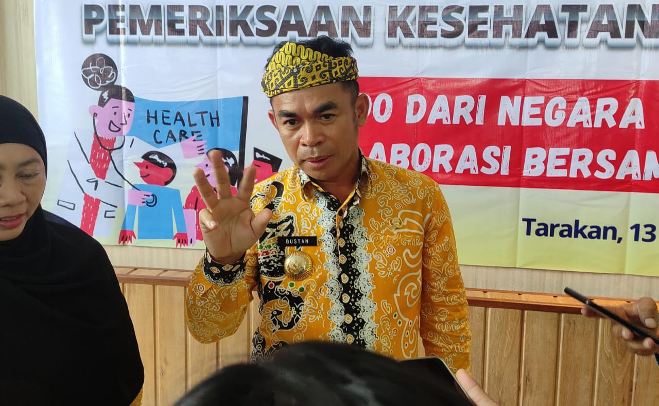 AGUS DIAN ZAKARIA/RADAR TARAKAN Pj Wali Kota Tarakan Bustan