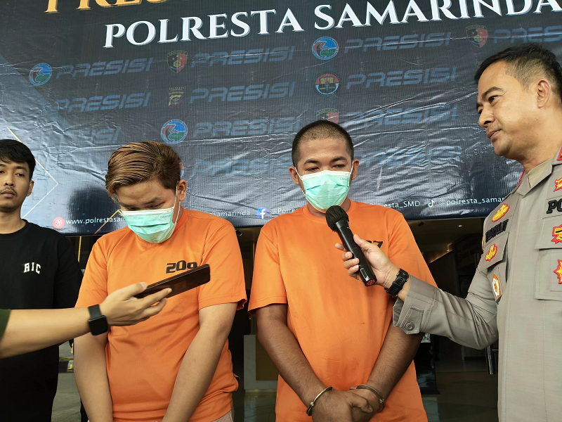 KP KRIMINAL: Polresta Samarinda mengungkap kasus pencurian berkedok anggota polisi.
