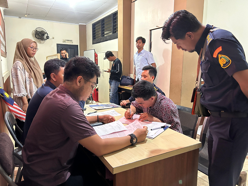 ELIAZAR/RADAR TARAKAN DISIDANGKAN: Perkara tindak pidana perikanan yang melibatkan WNA Malaysia sudah disidangkan di PN Tarakan.