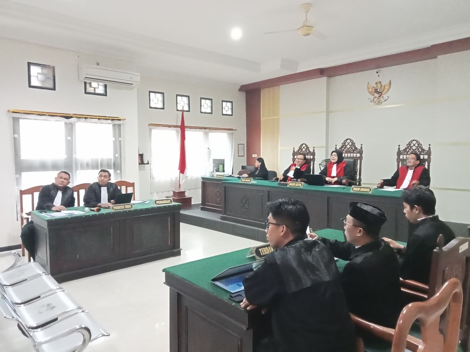 DOK KEJARI NUNUKAN SIDANG TUNTUTAN: Eks Direktur dan Bendahara RSUD Nunukan dituntut pidana penjara berbeda oleh JPU Kejari Nunukan.