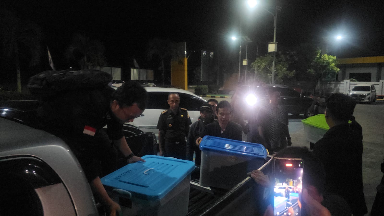DISITA : Sebanyak lima boks disita dari Kantor DPUPR-Perkim Kaltara
