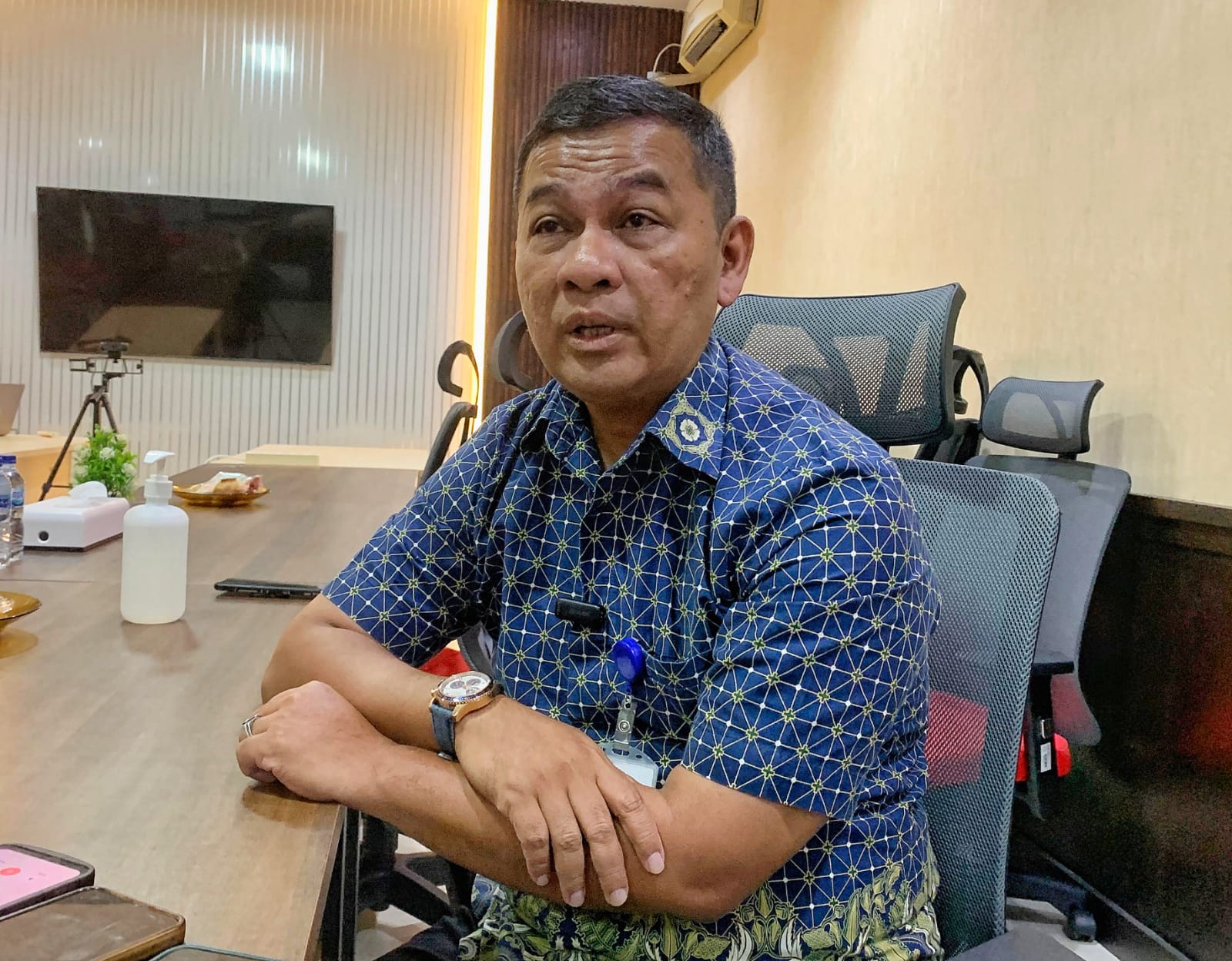 AGUS DIAN ZAKARIA/RADAR TARAKAN Kepala BPJS Kesehatan Cabang Tarakan, Yusuf Eka Darmawan