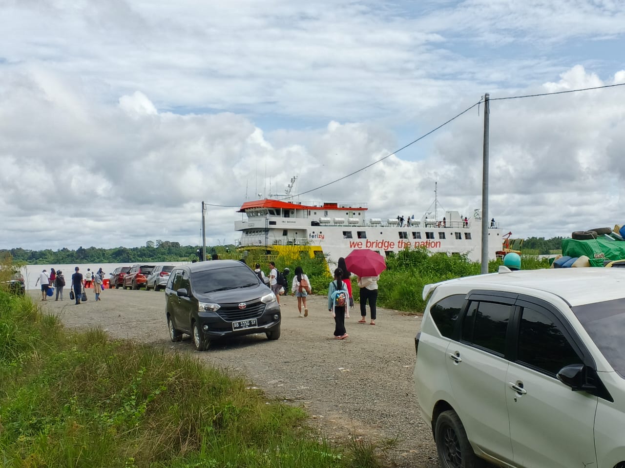 DOK: Mulai Rabu (19/2) Kapal Feri Manta tak beroperasi hingga docking selesai.(FOTO: SOPIAN/RADAR TARAKAN)