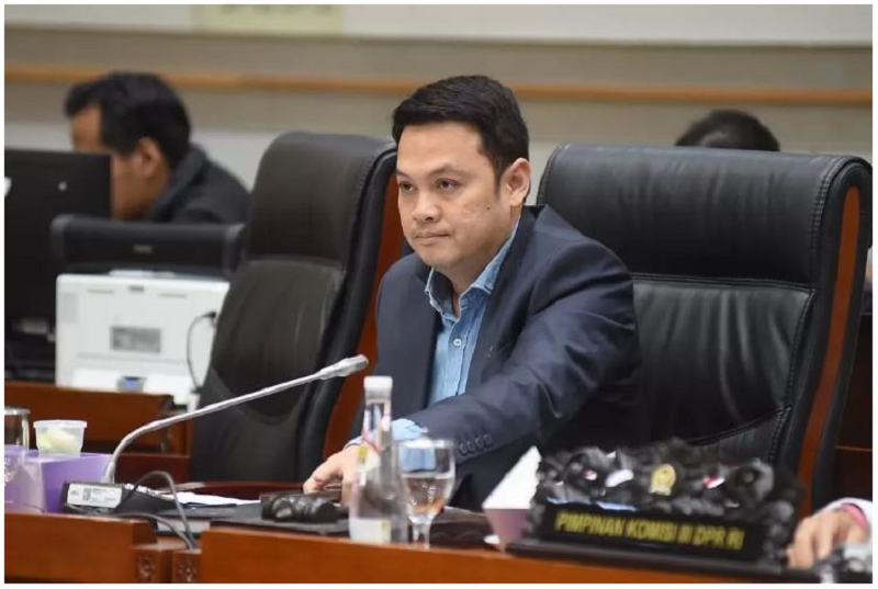 JAGA STABILITAS: Wakil Ketua Komisi III DPR Dede Indra Permana mengatakan agar masyarakat menghindari provokasi. (DPR)
