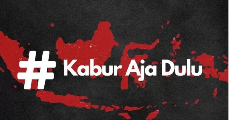 ISTIMEWA ILUSTRASI: Fenomena #KaburAjaDulu disebut pakar Ilmu Komunikasi PCU sebagai simbol ketidakpuasan generasi muda.