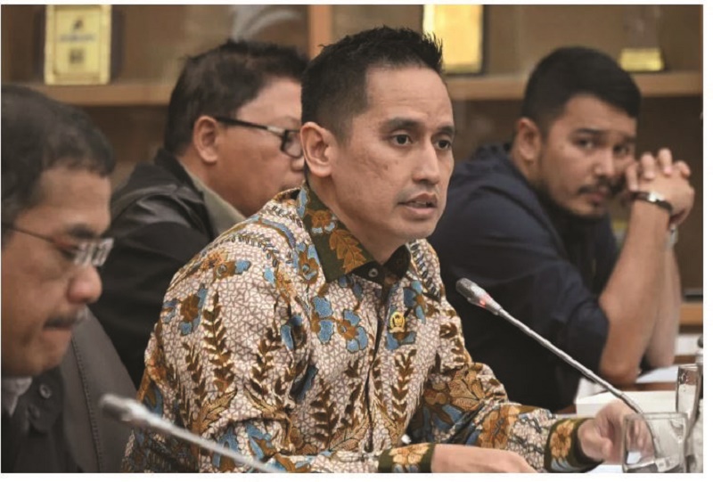 PENGAWASAN: Anggota Badan Legislasi (Baleg) DPR RI Firnando Hadityo Ganinduto meminta agar Kemendag menstabilkan harga selama bulan puasa. (Istimewa)