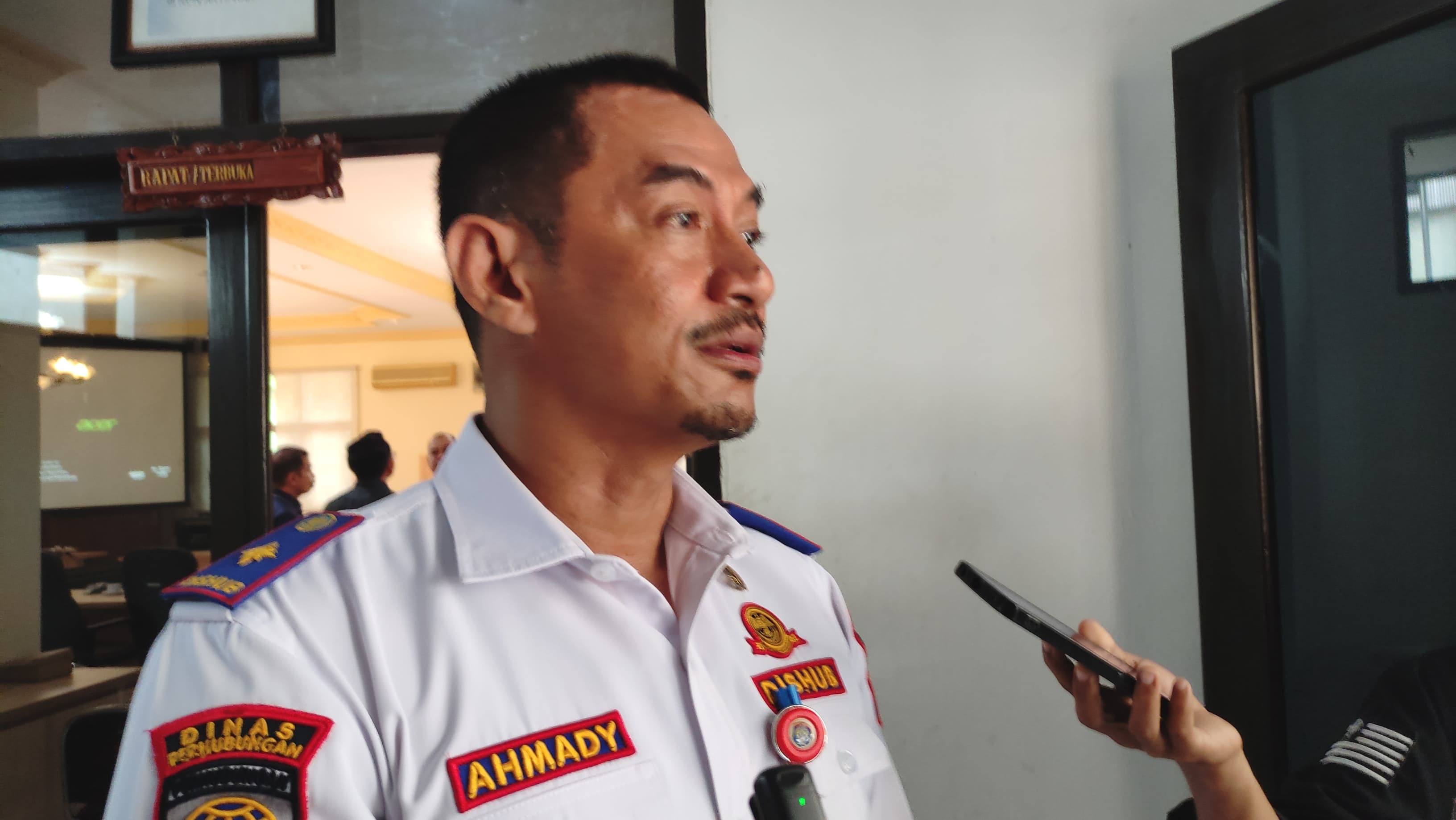 WILDAN/RADAR TARAKAN Kepala Dishub Tarakan, Ahmady Burhan