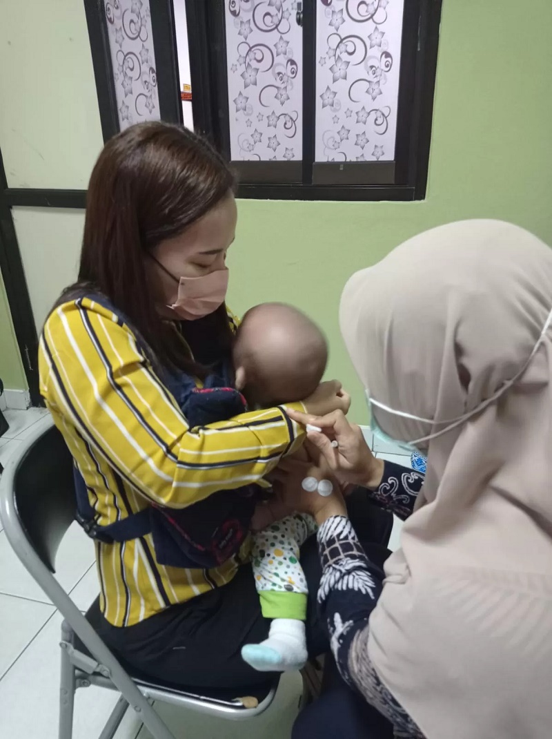 ADIEL KUNDHARA/KP MENIPIS: Ketersediaan vaksin BCG di Bontang hanya 20 vial dan puskesmas melakukan pengaturan layanan.