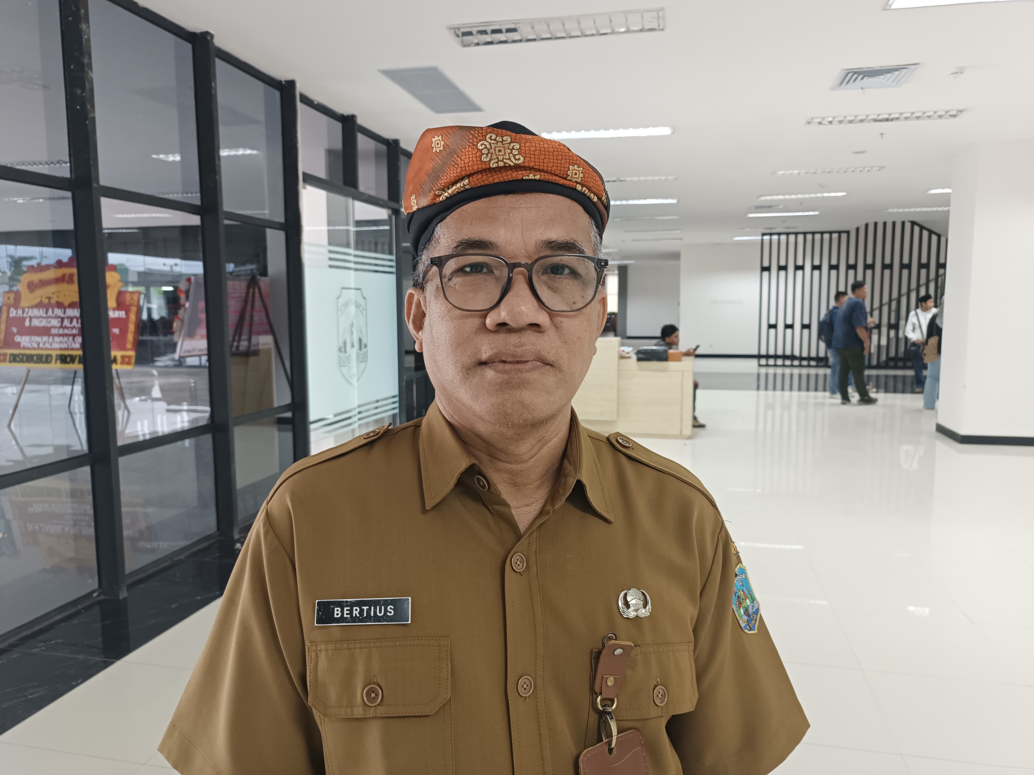 Kepala Bappeda dan Litbang - Bertius. FOTO: IWAN K/RADAR TARAKAN