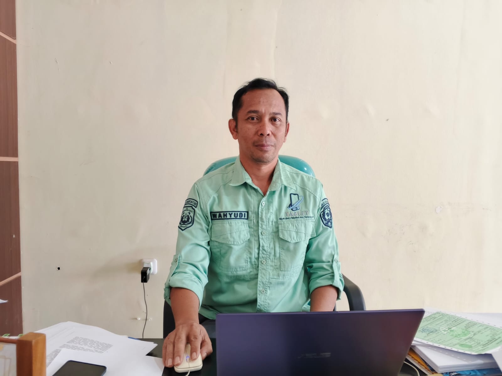 Kasubid Pelayanan, Pendataan, Pendaftaran, dan Penetapan Pajak Daerah BPKAD Tana Tidung, Wahyudi