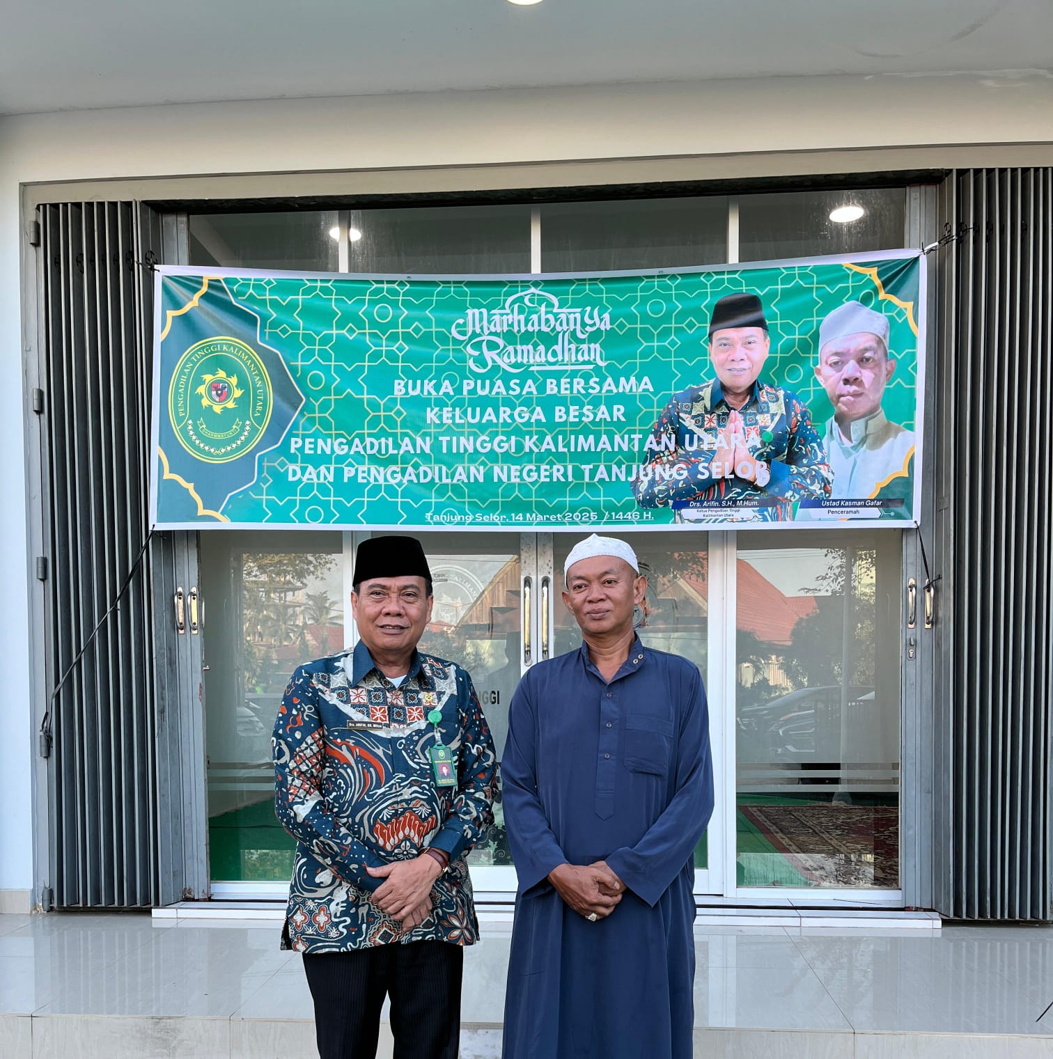 TETAP BERJALAN : Tampak suasana persidangan di PT Kaltara.