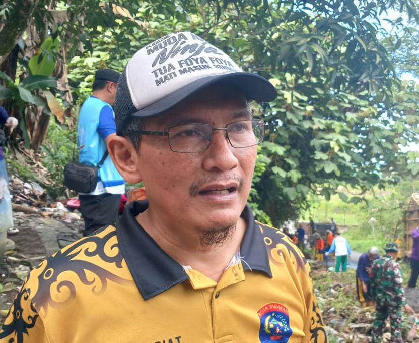 AGUS DIAN ZAKARIA/RADAR TARAKAN Kepala Bidang Pengelolaan Sampah, Pengendalian Bahan dan LB3 DLH Kota Tarakan, Edhy&nbsp;Pujianto