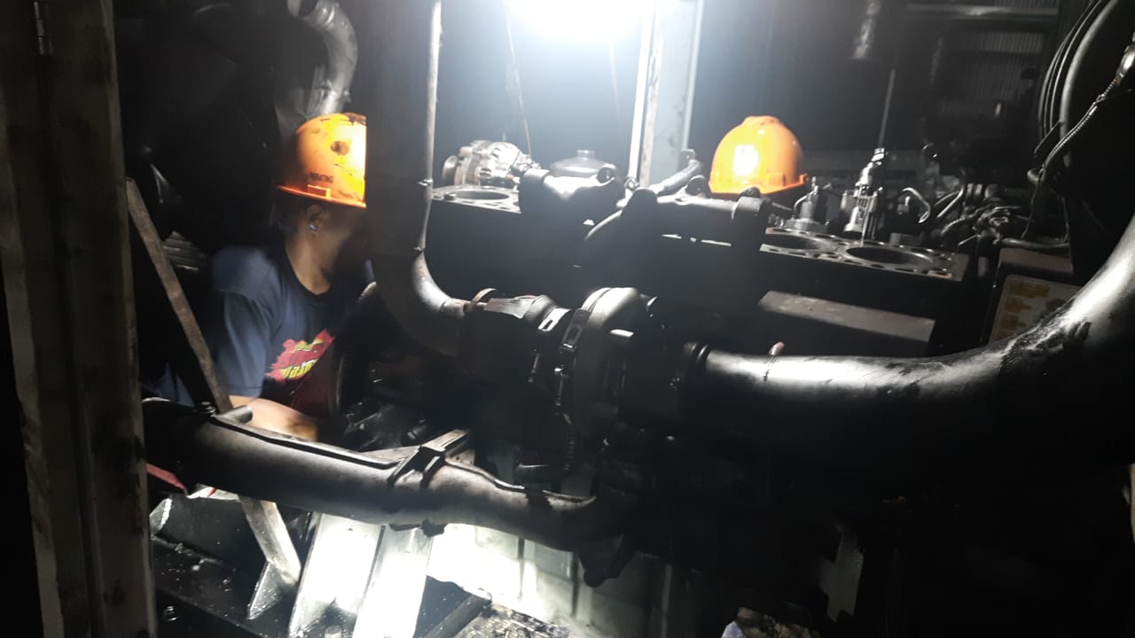 DOK PLN NUNUKAN PEMELIHARAAN MESIN: Terjadinya gangguan mesin di Sei Menggaris berdampak pada pemadaman di sejumlah wilayah di Sei Menggaris.&nbsp;