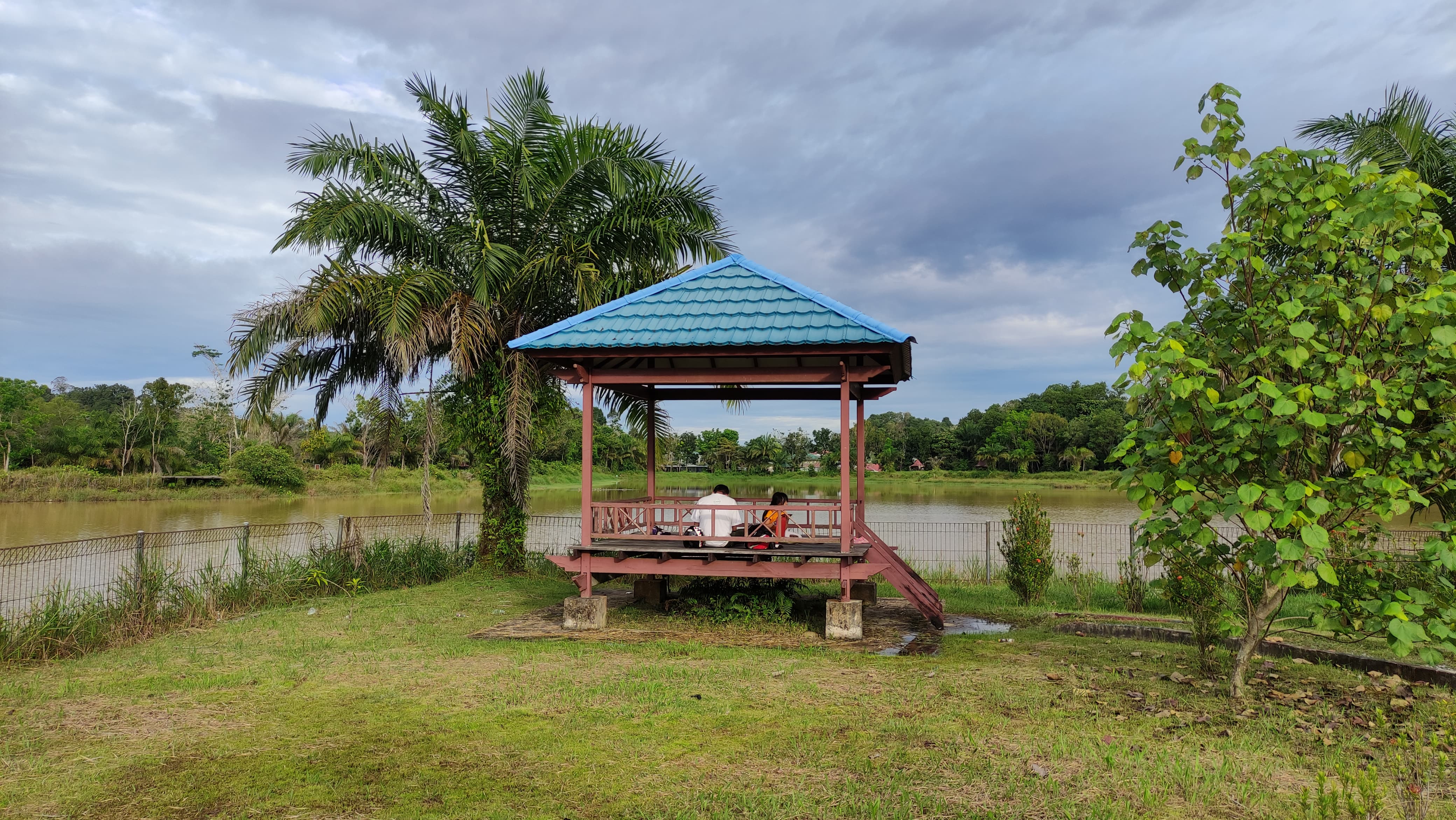 BUTUG ANGGARAN: Kawasan Wisata Embung Persemaian Kota Tarakan. FOTO: WILDAN/RADAR TARAKAN