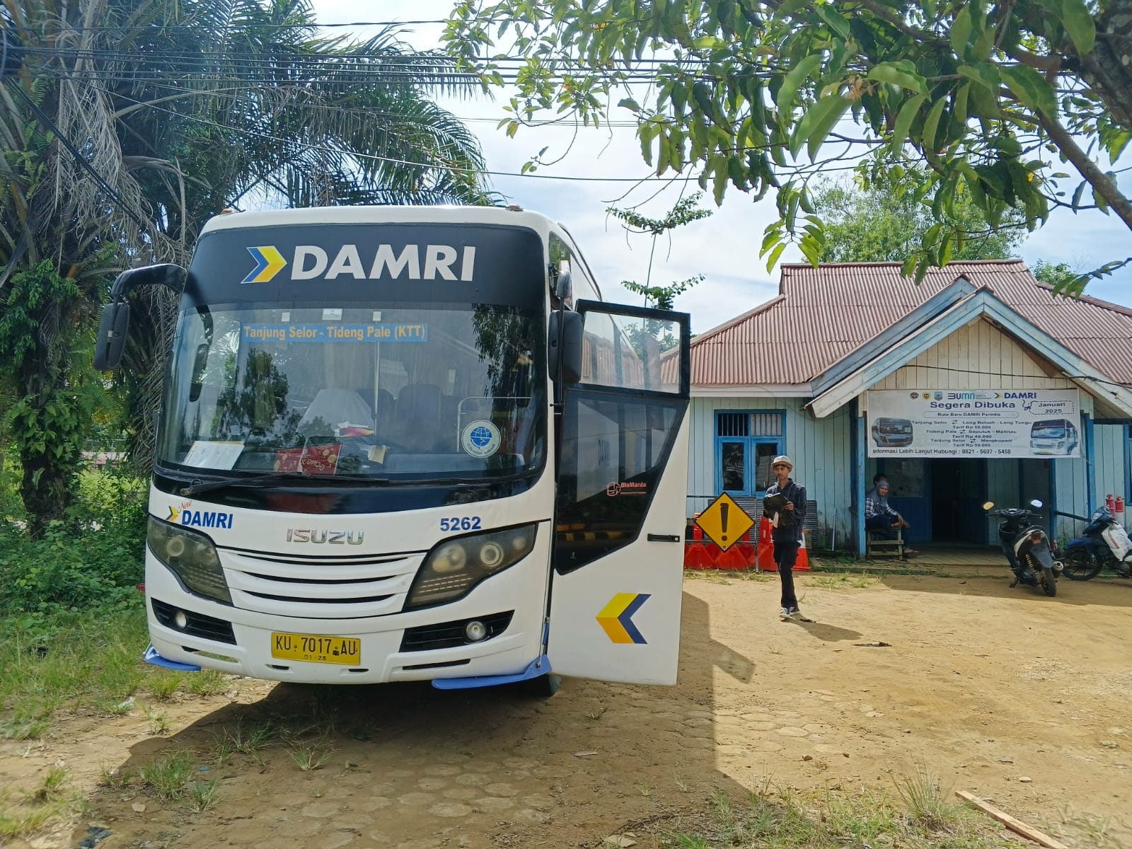 DIOPTIMALKAN: Dishub Tana Tidung memastikan semua armada angkutan lebaran beroperasi hingga hari H Idulfitri.(FOTO: SOPIAN/RADAR TARAKAN)