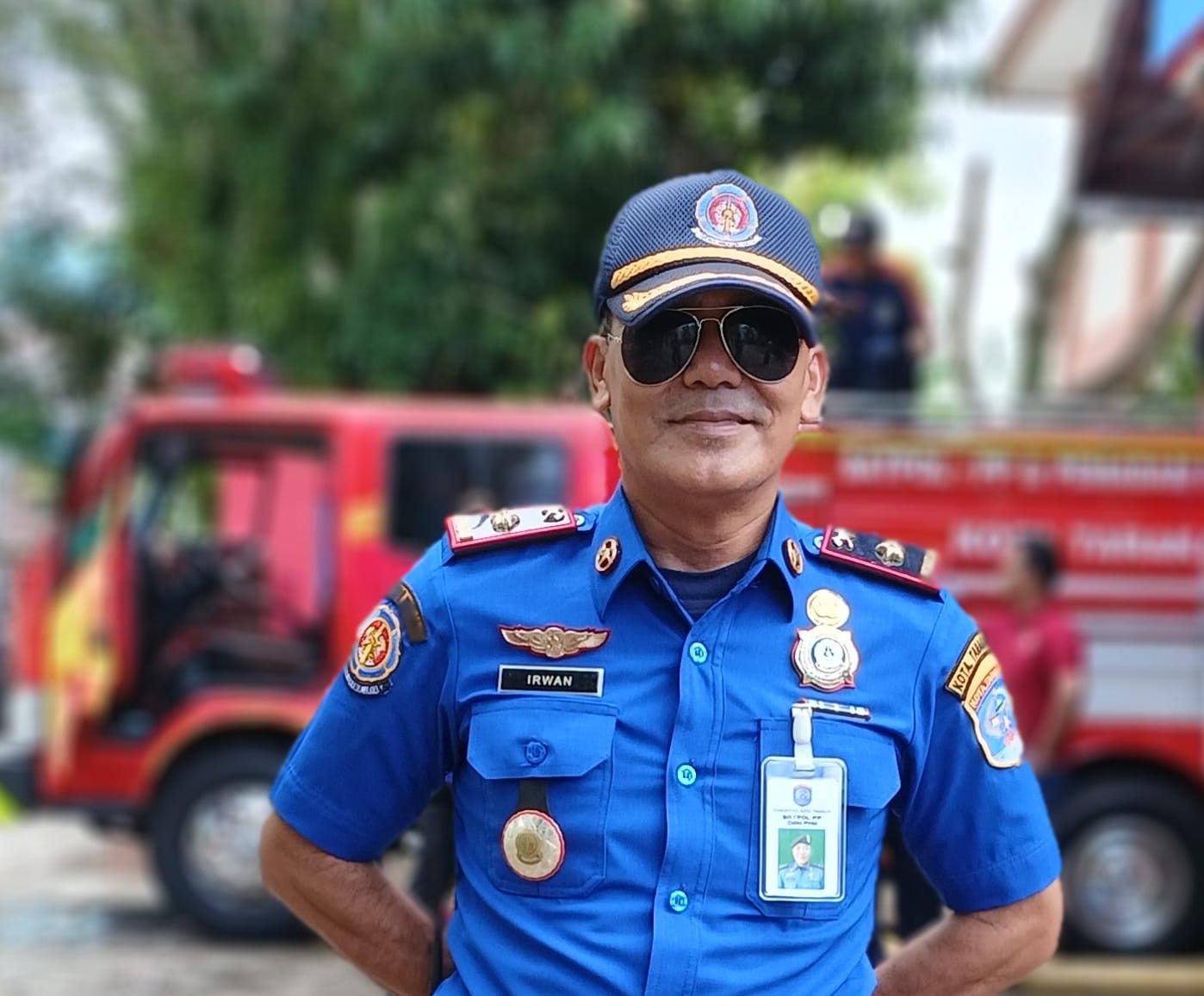 Kepala Seksi dan Bidang Penyelamatan PMK TarakanFOTO:Irwan
