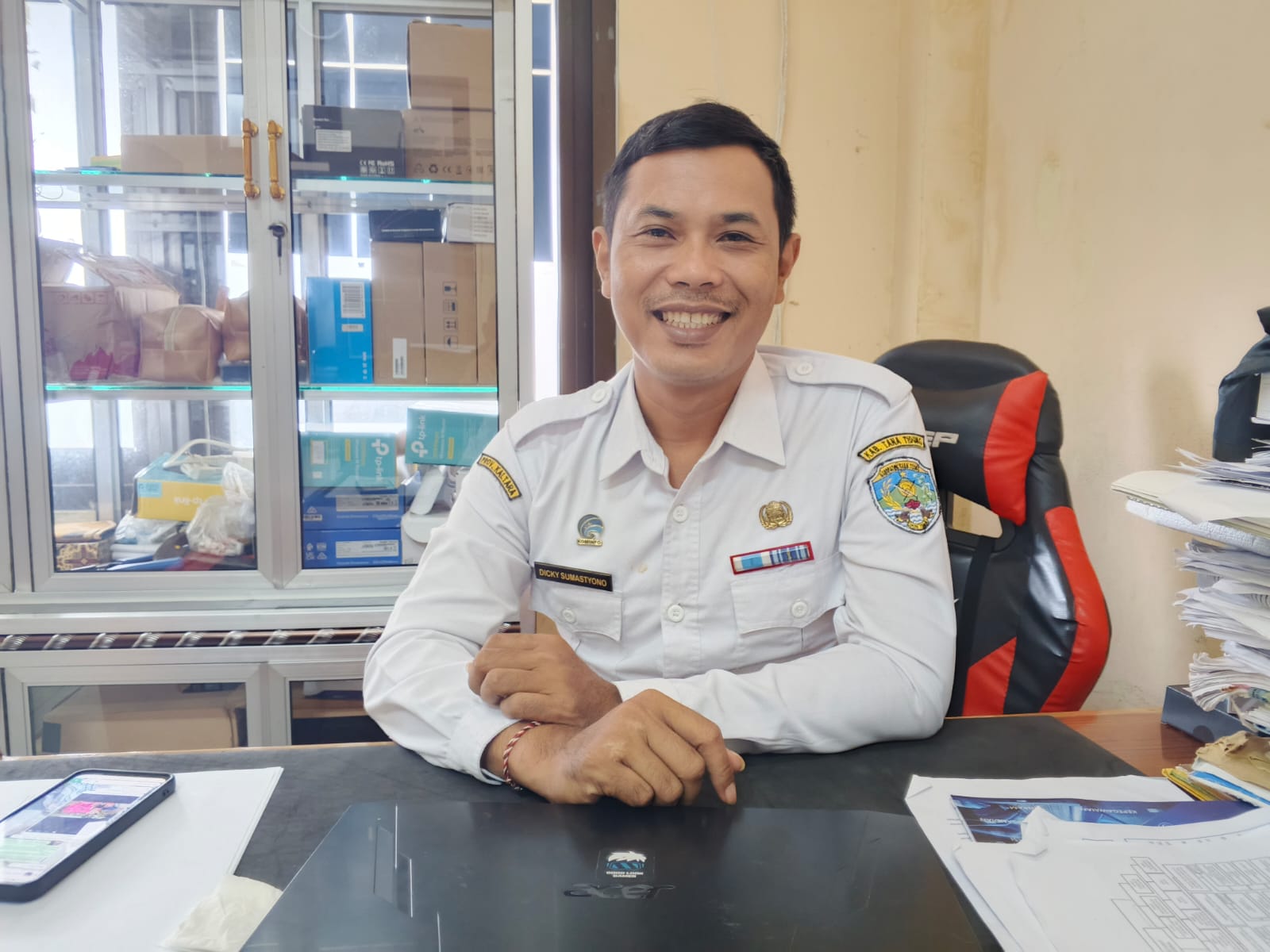 Kabid TI Diskominfo Dicky Sumastyono