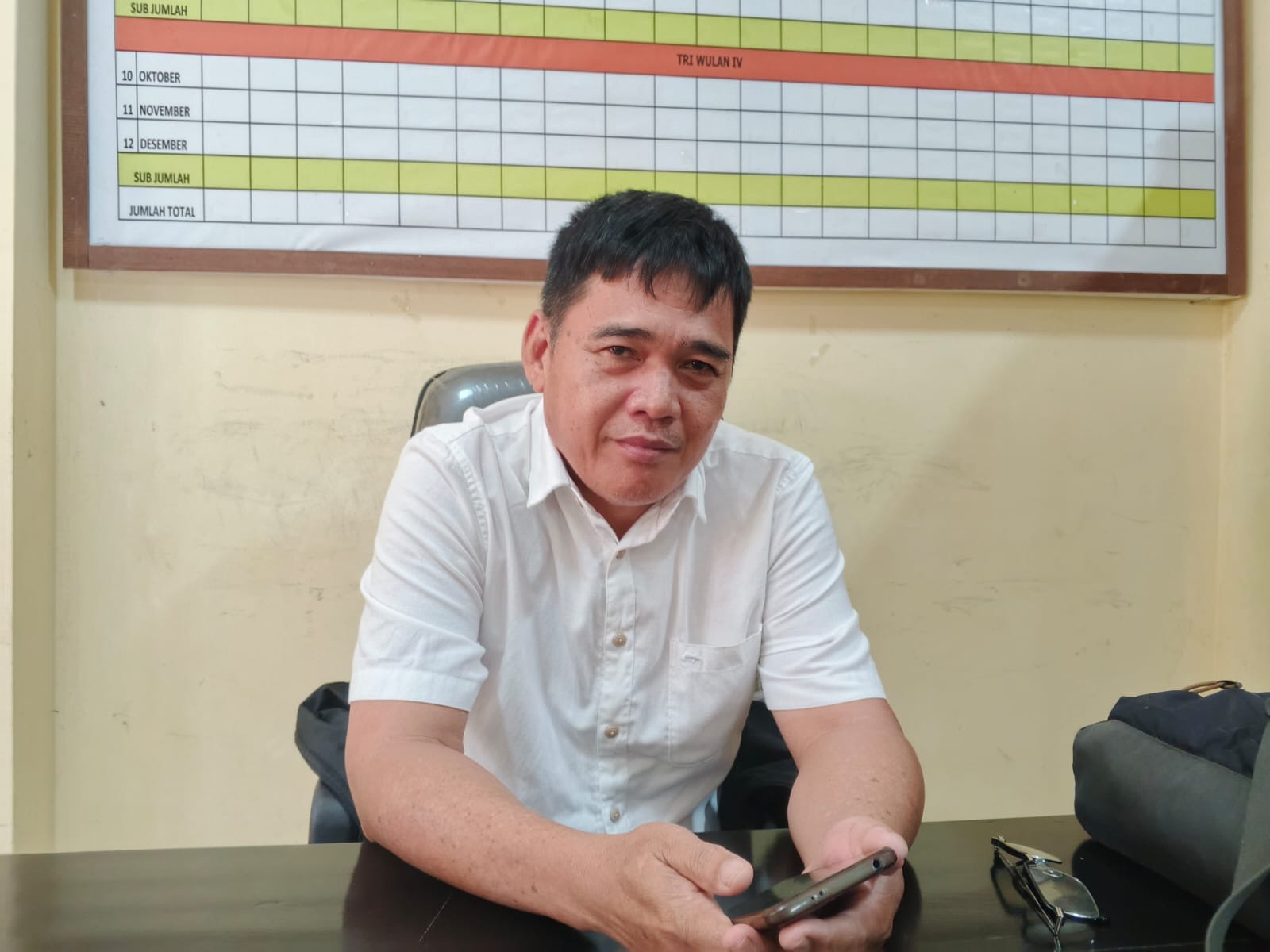 Kabid lalu Lintas dan Angkutan Dishub Tana Tidung Maltomi