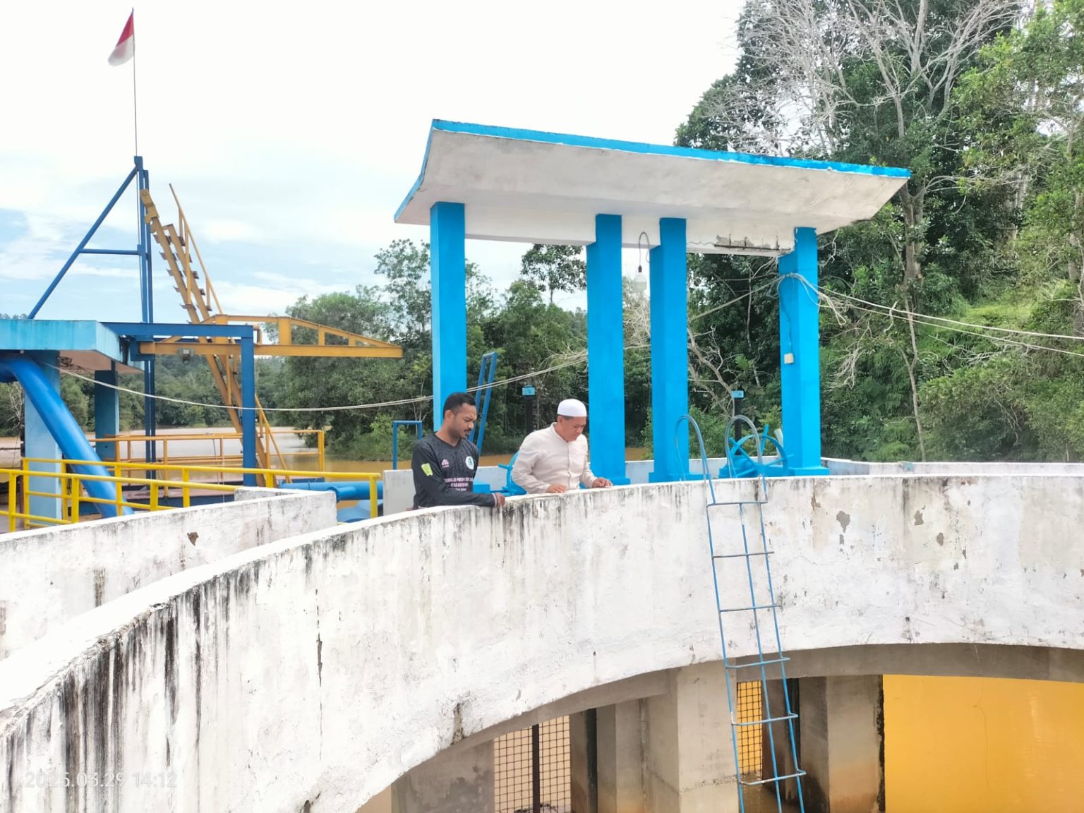 DOK PDAM NUNUKAN STOK AIR AMAN: Pelayanan air bersih dipastikan tetap akan melayani masyarakat Nunukan meski libur lebaran.