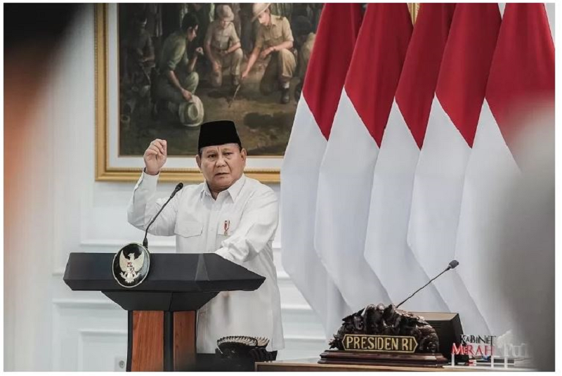 ENERGI POSITIF: Presiden RI Prabowo Subianto dikabarkan kunjungi kediaman Ketua Umum PDI Perjuangan Megawati Soekarnoputri Senin malam.