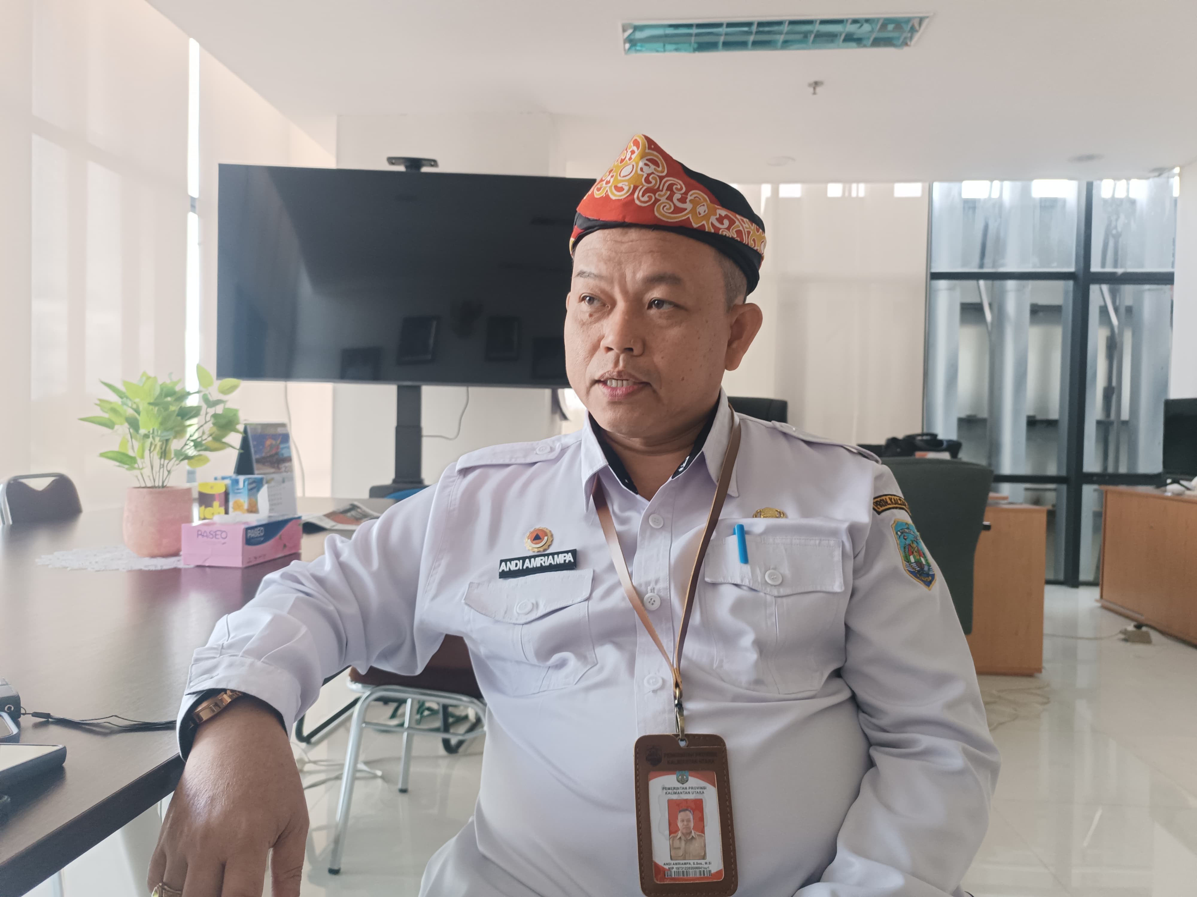 Plt. Kepala BKD Kaltara Andi Amriampa. FOTO: IWAN K/RADAR TARAKAN