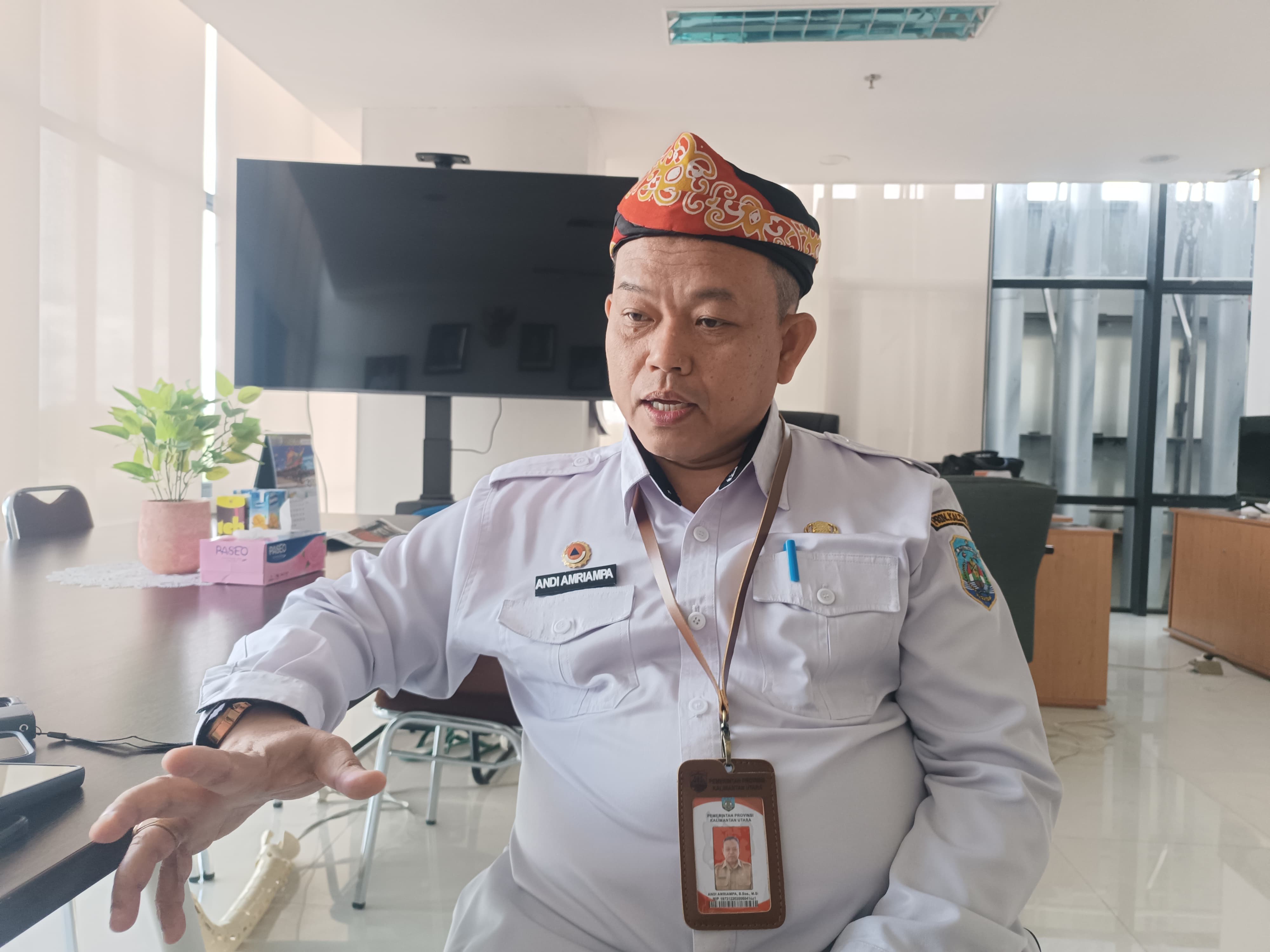 Plt Kepala BKD Kaltara &ndash; Andi AMriampa. FOTO: IWAN K/RADAR TARAKAN
