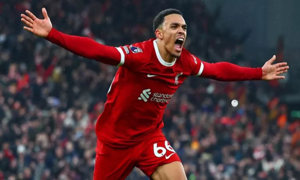 Bek Liverpool Trent Alexander-Arnold. (Sky Sports)
