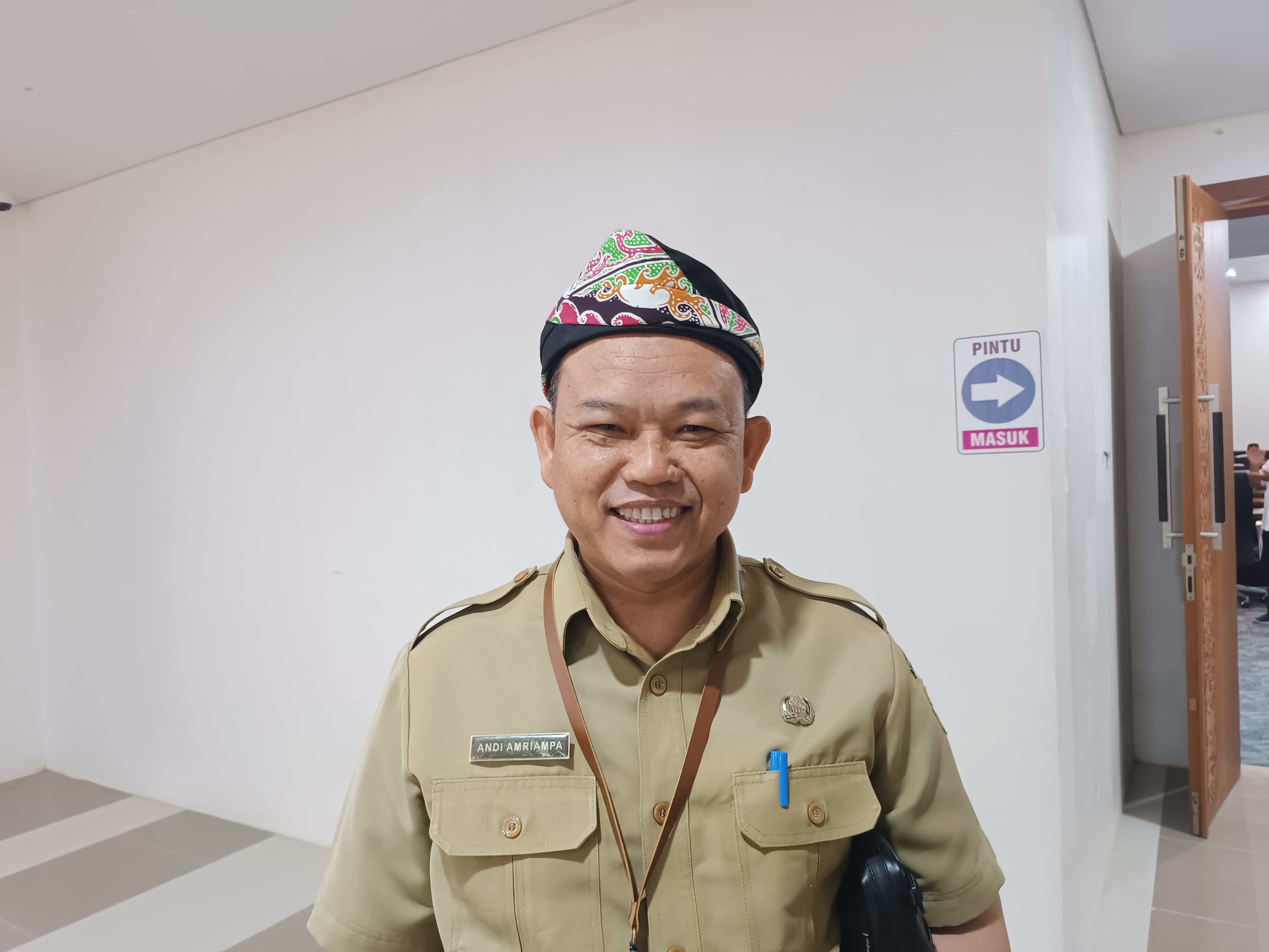 Plt Kepala BKD Kaltara &ndash; Andi Amriampa. FOTO: IWAN K/RADAR TARAKAN
