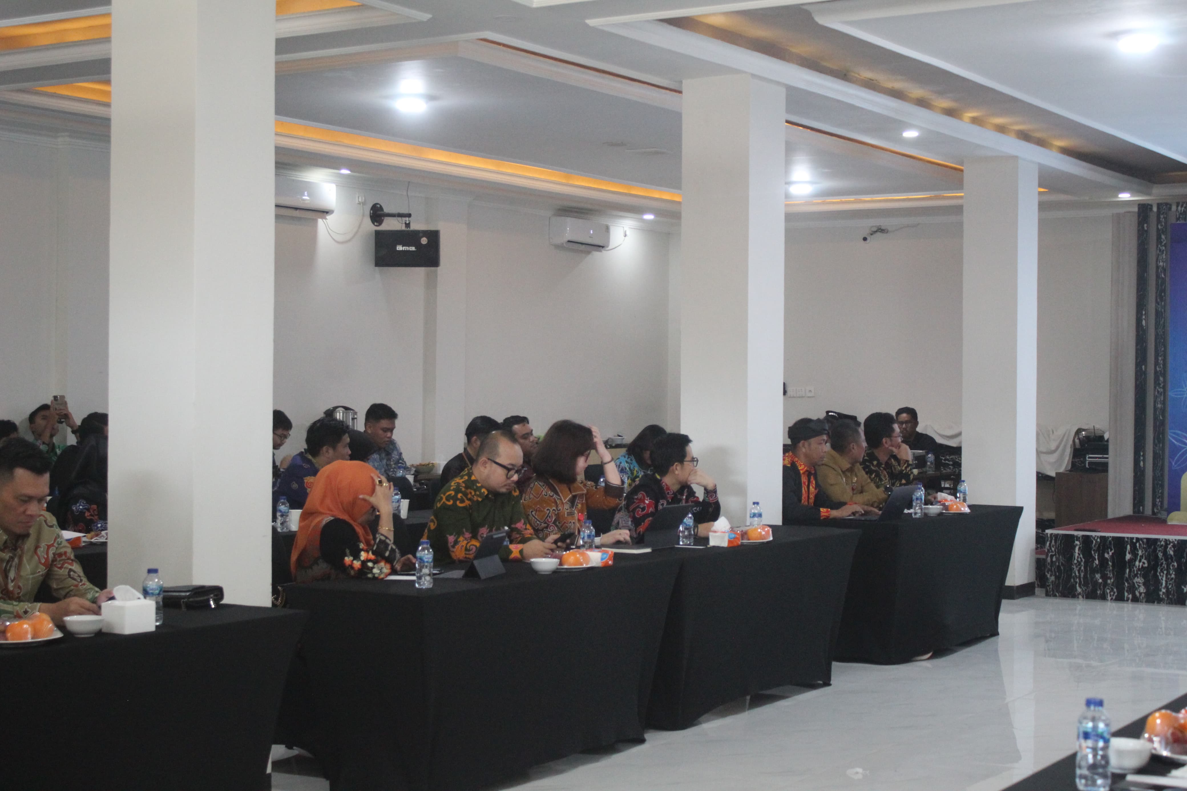 DIGITALISASI: Suasana High Level Meeting TP2DD Semester 1 se- Kalimantan Utara, Malinau Kota, Kabupaten Malinau. FOTO: DIPA/RADAR TARAKAN