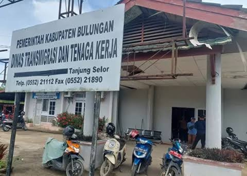 MONITORING: Disnakertrans Bulungan melakukan monitorint pembayaran gajih sesuai UMK 2025.