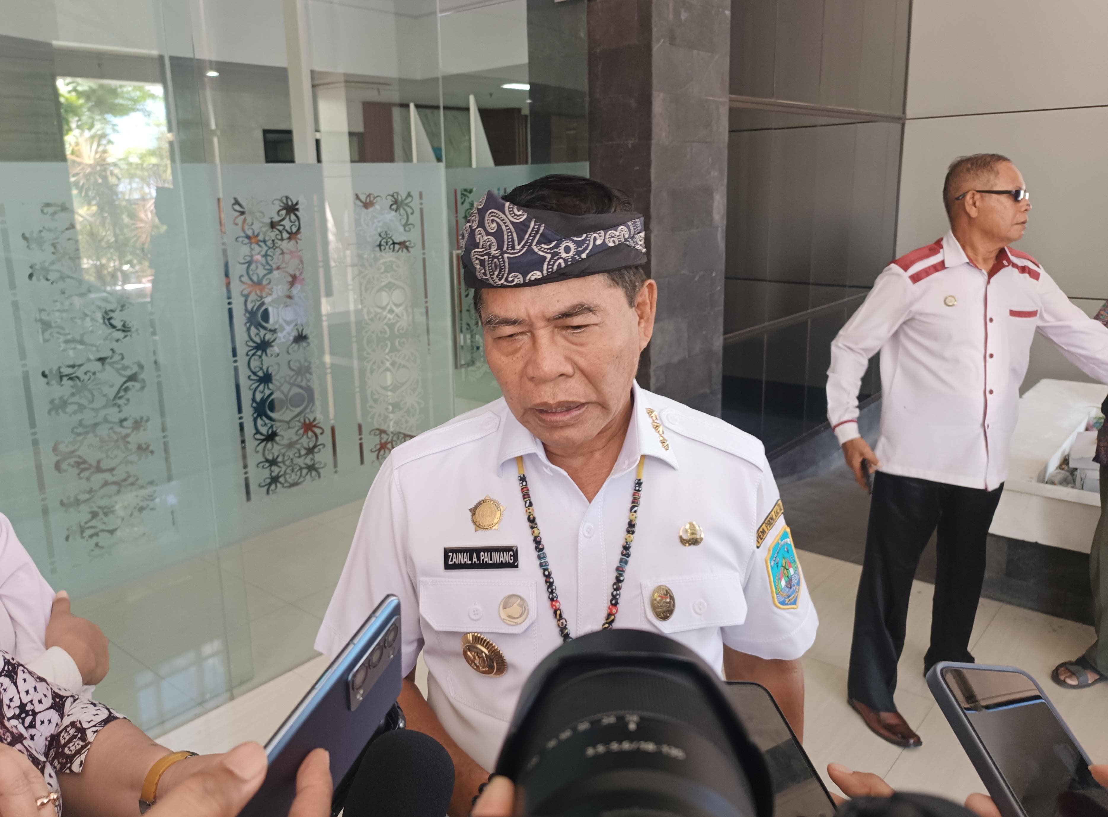 Gubernur Kaltara &ndash; Zainal A Paliwang. FOTO: IWAN K/RADAR TARAKAN