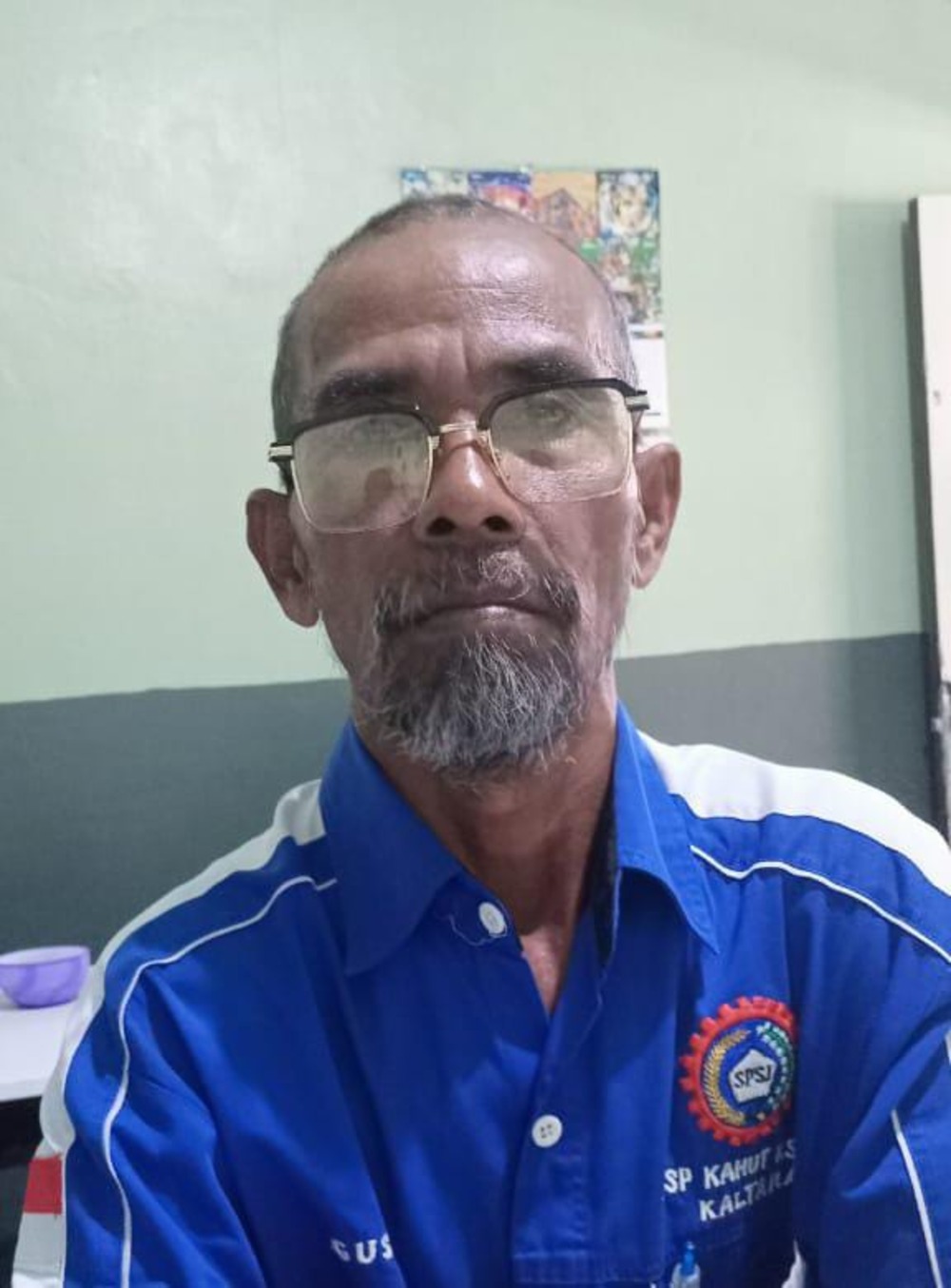 AGUS DIAN ZAKARIA/RADAR TARAKAN Ketua PD FSP Kahut KSPI Kaltara, Gusmin