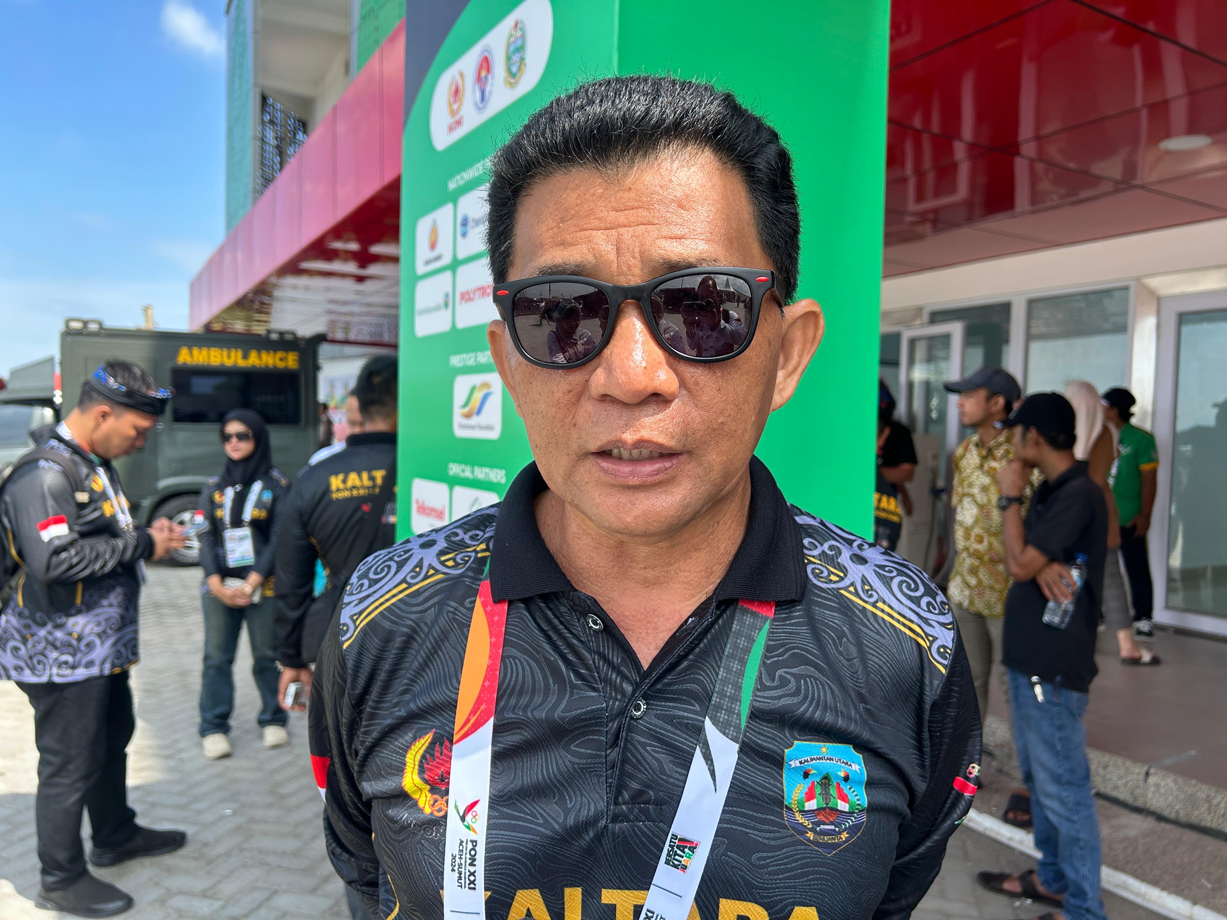 Ketua KONI Kaltaea Muhammad Nasir. FOTO: ELIAZAR/RADAR TARAKAN