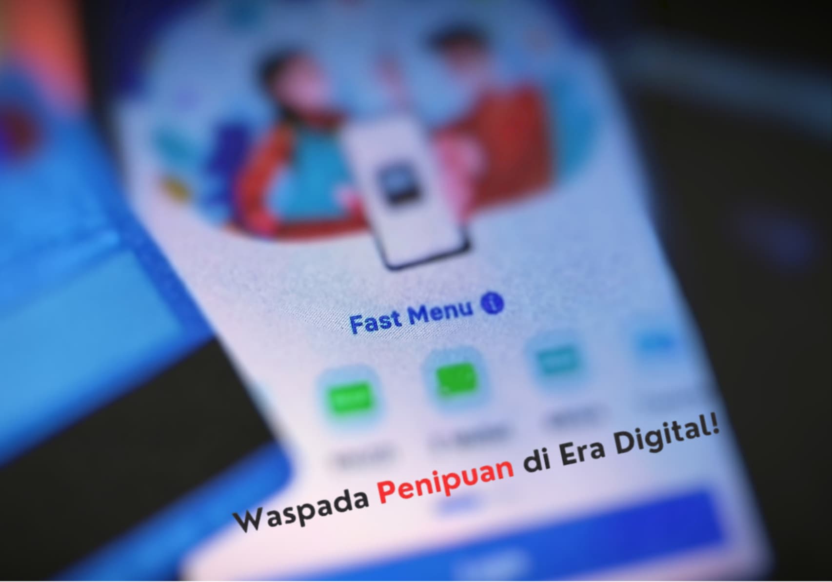 WASPADA: Teknologi digital dapat menjadi pedang bermata dua. FOTO: NATANAEL/RADAR TARAKAN