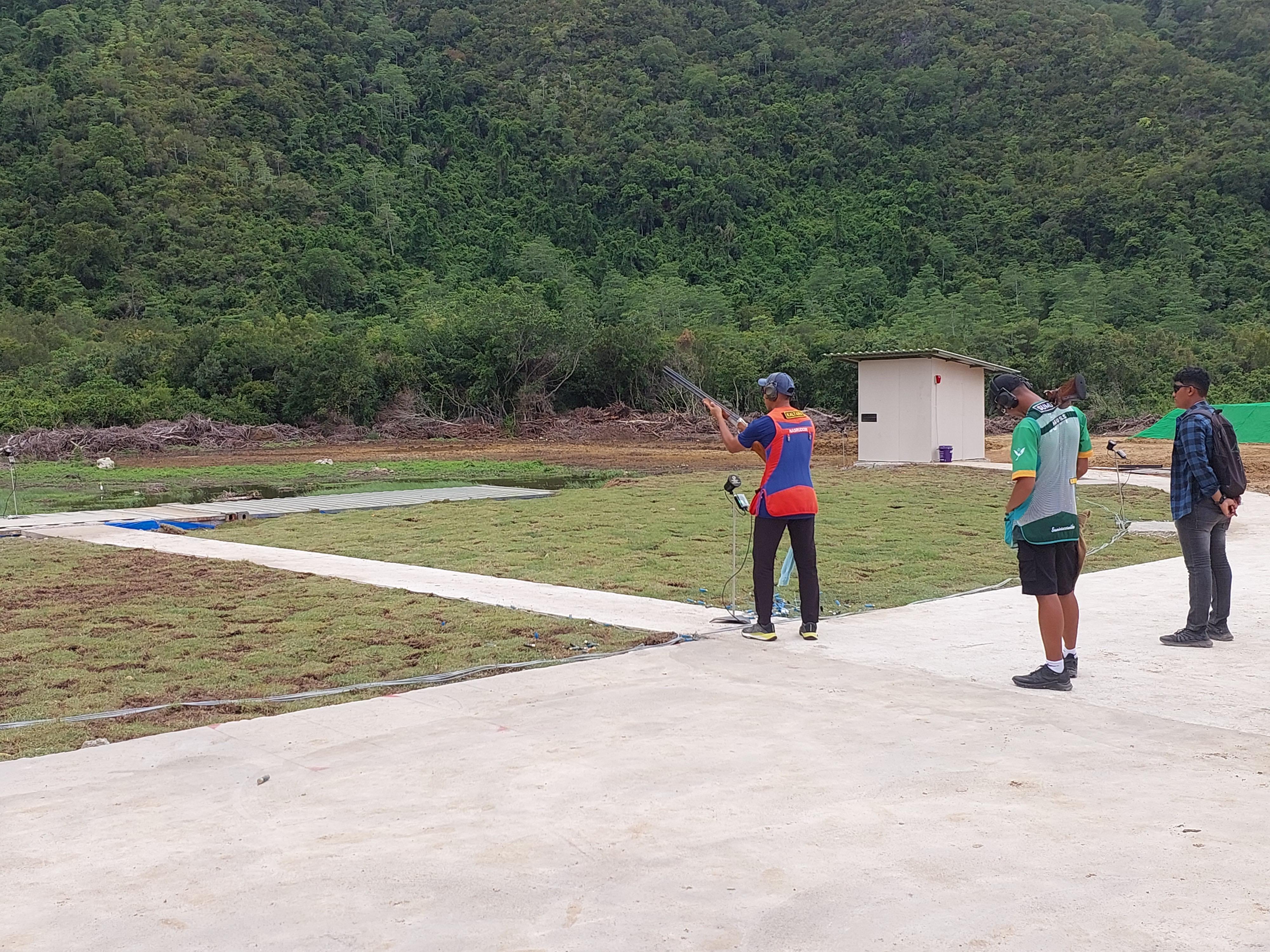 PELATNAS: Nasruddin atlet menembak Kaltara saat ini sudah bergabung di Pelatnas untuk persiapan SEA Games Thailand 2025. FOTO:&nbsp;ELIAZAR/RADAR TARAKAN