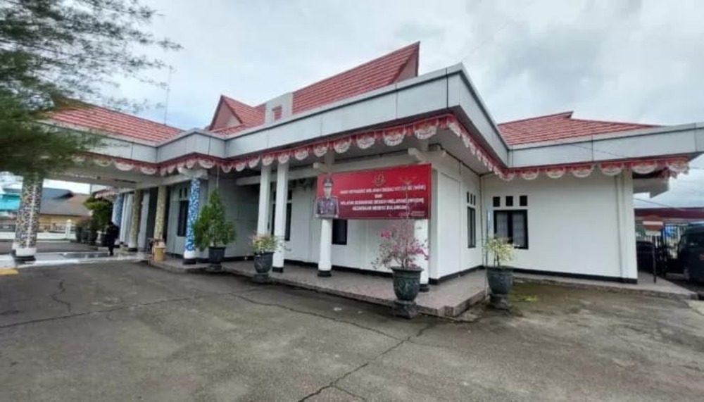 PENGAMANAN : Kantor kejaksaan di Kaltara akan dijaga TNI.